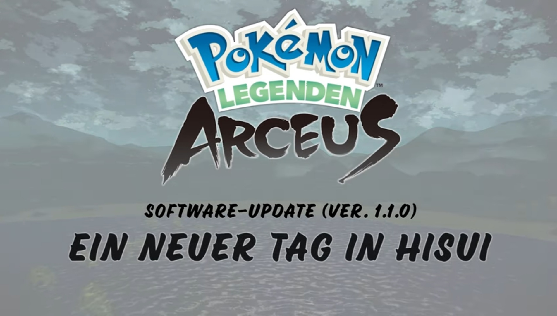 Image: Legenden Arceus Update 1.1.0